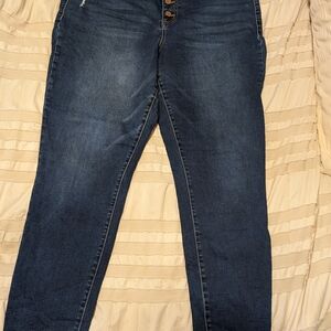 Maurices Dark Wash Skinny Jeans